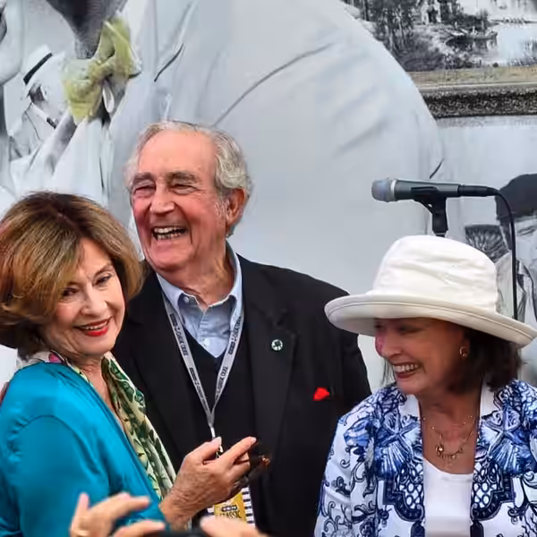 Actors James Karen, Diane Baker and Ann Blythe on #TCMcruise on @DisneyCruise #DisneyMagic (2014)