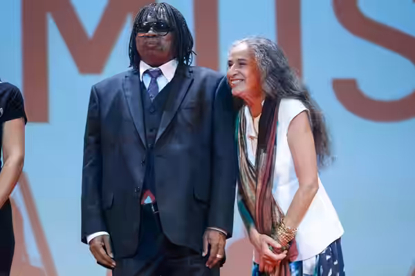 Maria Bethania e Milton Nascimento durante o 25º Premio da Musica Brasileira no Theatro Municipal. Foto: Roberto Filho (14/05/14) (2014)