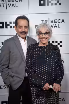 Tony Shalhoub (L) and Brooke Adams (R) at the premiere of NOGA at Tribeca Film Festival 2026.