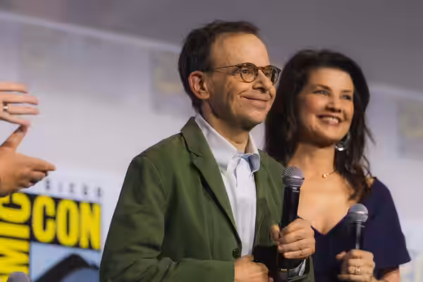 Rick Moranis &amp; Daphne Zuniga at San Diego Comic Con 2026