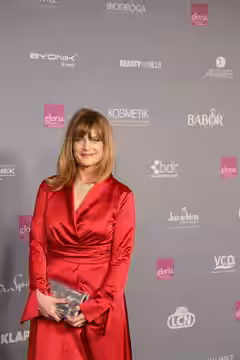 Nastassja Kinski beim "Gloria – Deutscher Kosmetikpreis" am 31. März 2017 im Hilton Hotel Düsseldorf.