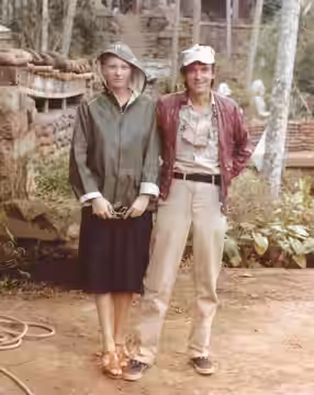 Aurore et Dean pendant le tournage d'Apocalypse Now, aux Philippines (2021)