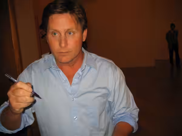 Emilio Estevez at the Venice Film Festival in 2006