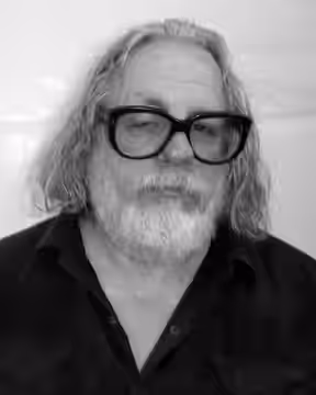 Zander Schloss, bassist and actor (member of Circle Jerks since 1983) backstage at the Circle Jerks concert at Coachella Festival (Indio, California) . Photo by (2024)