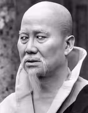 Publicity photo of Keye Luke as Master Po from the television program Kung Fu.