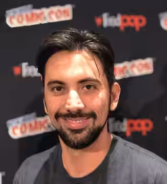 Writer/producer Jeremy Slater at a panel discussion on the 2016 - 2018 TV series The Exorcist on Sunday, October 8, 2017 at the Jacob K. Javits Convention Cente