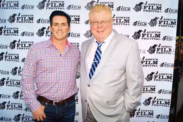 The Austin Film Festival 2014 presents the world premier of the film Dawn Patrol at the Paramount Theater in Austin, Texas on 10/25/2014. Producers Rick Dugdale