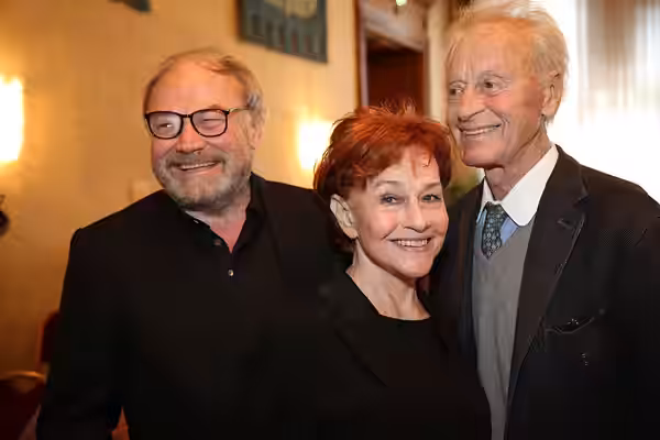 Claus Maria Brandauer, Gertraud Jesserer, Helmuth Lohner (2015)