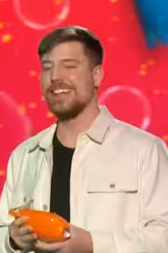 MrBeast at the 2023 Kids' Choice Awards