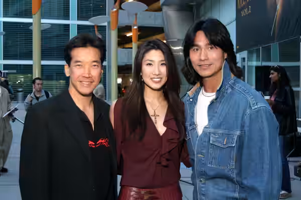 Actors Peter Kwong, Annie Lee and Robin Shou. (2004)