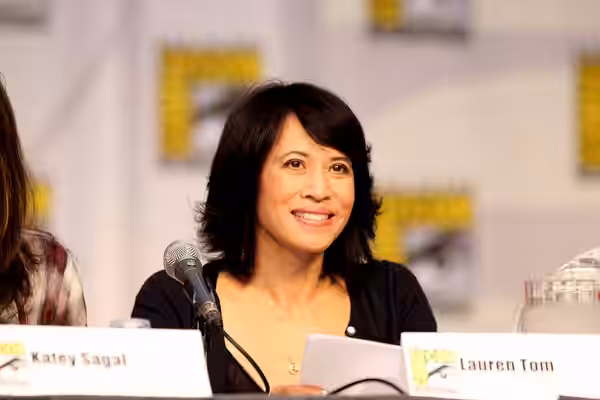 Lauren Tom on the Futurama panel at the 2010 San Diego Comic Con in San Diego, California. Please attribute to Gage Skidmore if used elsewhere.