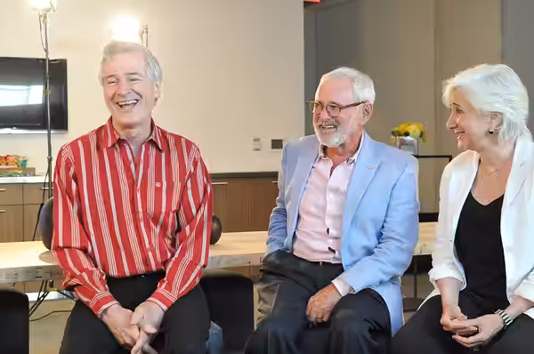 (L-R) John Patrick Shanley, Norman Jewison and Olympia Dukakis at TIFF Bell Lightbox for "Norman Jewison and Friends with Moonstruck". To learn more about the C (2011)