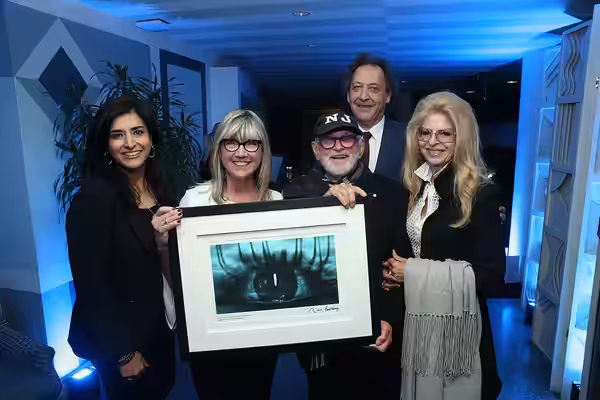 Template:Roma Khanna, Template:Christina Jennings, Template:Norman Jewison, Template:Slawko Klymkiw, Template:Lynne St. David-Jewison. Photo: Jesse Grant. (2018)