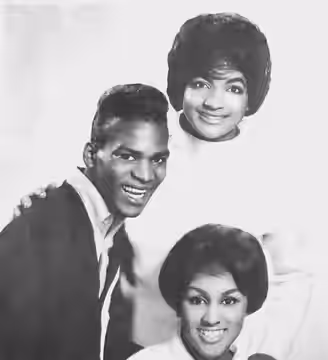 Photo of the vocal group, Bob B. Soxx and the Blue Jeans. (1962)