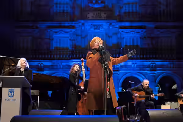 Las mujeres músicas también han alzado su voz en las celebraciones en torno al Día Internacional de la Mujer. Este sábado, 10 de marzo, la Plaza Mayor ha alberg (2018)
