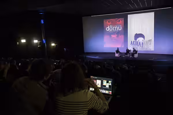 Masterclass de Taiyō Matsumoto, animée par Lloyd Chery, cinéma CGR, Festival BD d'Angoulême 2019