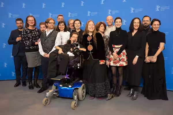 The film team of Touch Me Not at the Berlinale 2018