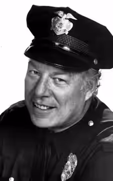 Photo of actor George Kennedy from the television program The Blue Knight. (1975)