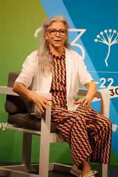 Kiti Mánver en la rueda de prensa con motivo de su Premio Ciudad del Paraíso en el Festival de Málaga 2020