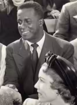 Joel Fluellen in The Jackie Robinson Story - publicity still (cropped) (1950)
