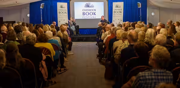 Actress and screenwriter Dame Eileen Atkins talks to Torin Douglas about her autobiography Will She Do? at a 2022 Chiswick Book Festival event at Chiswick House
