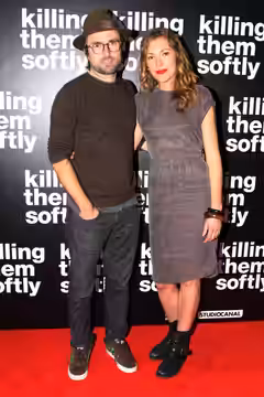 w:David Michôd &amp; w:Mirrah Foulkes at Killing Then Softly movie premiere 2012 Writer/ director Andrew Dominik (Chopper, The Assassination of Jesse James by t