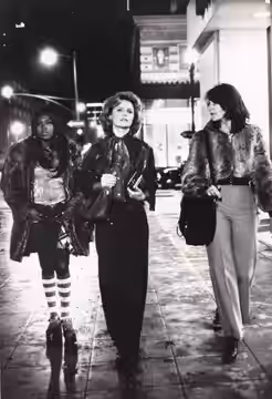 Beverly Hope Atkinson, Lee Ramick and Jill Clayburgh in the television movie Hustling (1975)