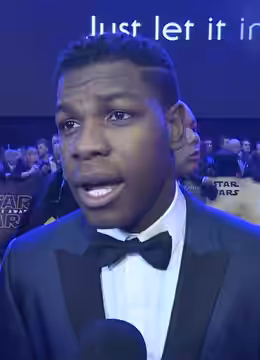 John Boyega at Star Wars European premiere in 2015 (2016)