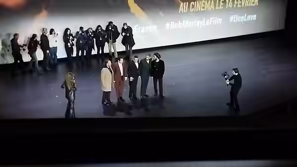 Avant-première de "Bob Marley: One Love" au Grand Rex, en février 2024.