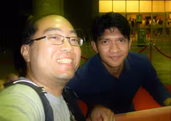 I don't get selfies with very many celebs even though I can, but here's one. Iko Uwais at the premiere of Headshot, 2016 Toronto Film Festival