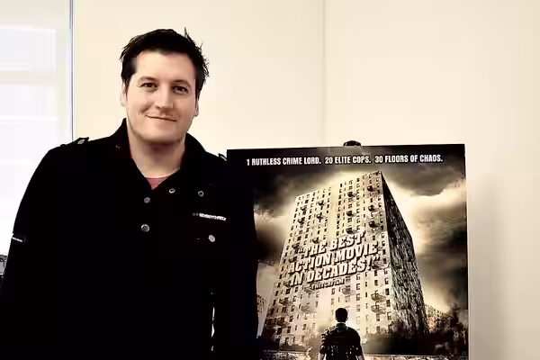 Evans at the Film stage (2012)