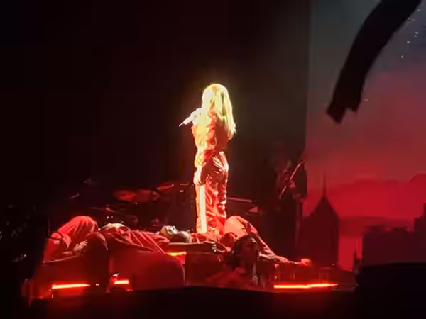 Kylie Minogue at the GRLS! Festival in Sao Paulo, 2020.