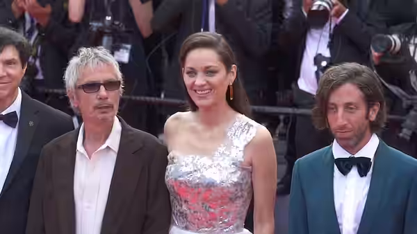 Cannes Film Festival 2021. Cast of the film Annette, directed by Leos Carax