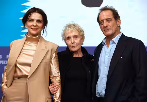 Claire Denis, Vincent Lindon and Juliette Binoche at Berlinale 2022