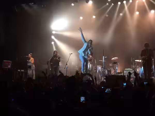 Arcade Fire first full-band show in two years at Razzamatazz, Barcelona, July 5th 2016.
