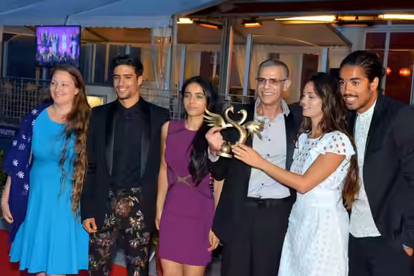 L'équipe du film Mektoub my love au festival du film de Cabourg (2018)