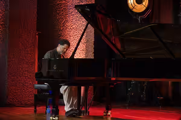 Jason Moran performing original music at 2025 Molde Jazz Festival