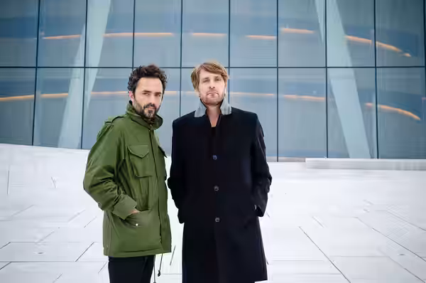 Ruben Östlund (til højre) har skrevet manuskriptet og instrueret filmen Play, og står sammen med produceren Erik Hemmendorff, vinder af Nordisk Råds Filmpris 20