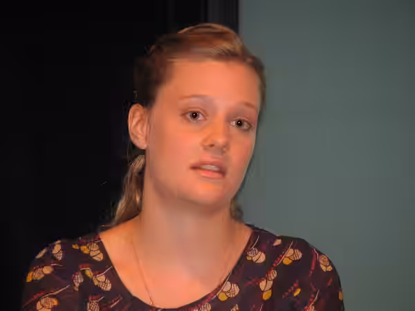 Romola Garai in Singapore, 2007 at the King Lear press conference.