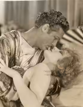 Still from the American drama film Fazil (1928). Subjects (LCTGM): motion pictures, actresses, actors