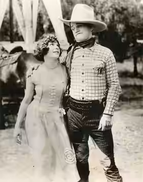Still from the comedy short film Uncensored Movies (1923). Subjects: motion pictures, actors, actresses