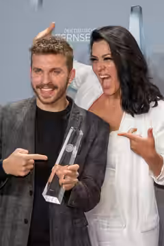 Deutscher Fernsehpreis 2018 - Edin Hasanović und Jasmin Shakeri