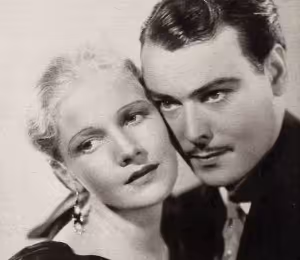 Ann Harding and Nils Asther in The Right to Romance, 1933