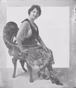 Actress Dora Matthews, later known as Doro Merande.