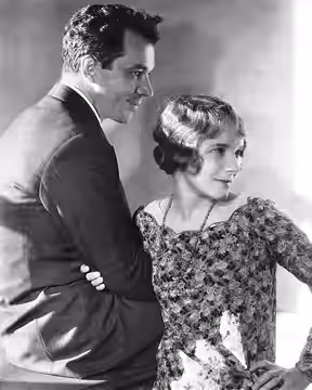Writer Charles MacArthur and his wife actress Helen Hayes (1929)