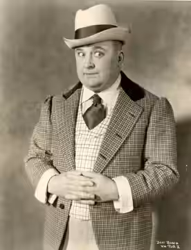 Bert Roach, film comedian Subjects (LCTGM): comedians, motion pictures (1930)