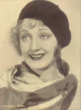 Publicity photo of Josephine Dunn for Argentinean Magazine. (Printed in USA) (1929)