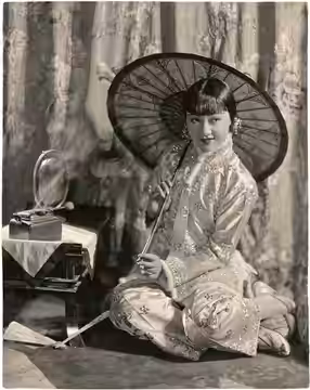 Anna May Wong in a publicity photo for the 1924 film Peter Pan