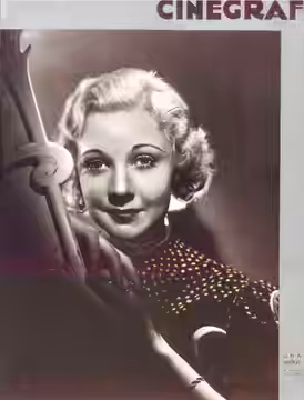 Una Merkel on the Argentinean Magazine cover. (1937)