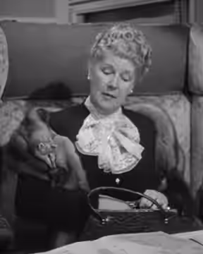Mary Forbes in Terror by Night - cropped screenshot (1946)